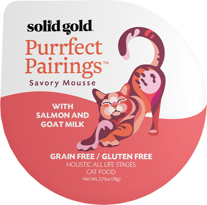 Solid Gold Purrfect Pairings With Salmon & Goat Milk